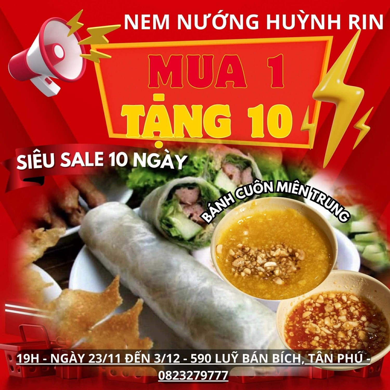 10 quán Nem Nướng Quận Tân Phú ngon với đa dạng menu Sài Gòn Hồ Chí Minh (5)
